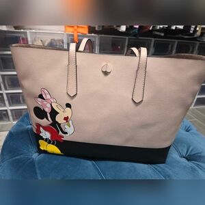 Kate Spade Minnie Mouse Handbag Tote with Pouch